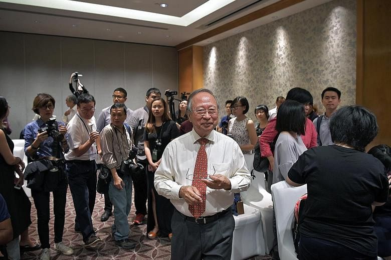 Dr Tan Cheng Bock raised the issue of the Government's counting of the five presidential terms in his legal challenge.