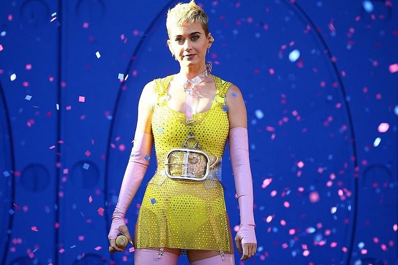 The discord between singers Katy Perry (above) and Taylor Swift has apparently lasted for years.