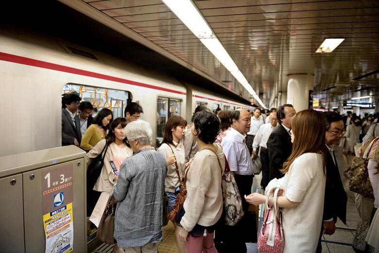 Tokyo Train Gropers Escape On Railway Tracks Delaying Train Services