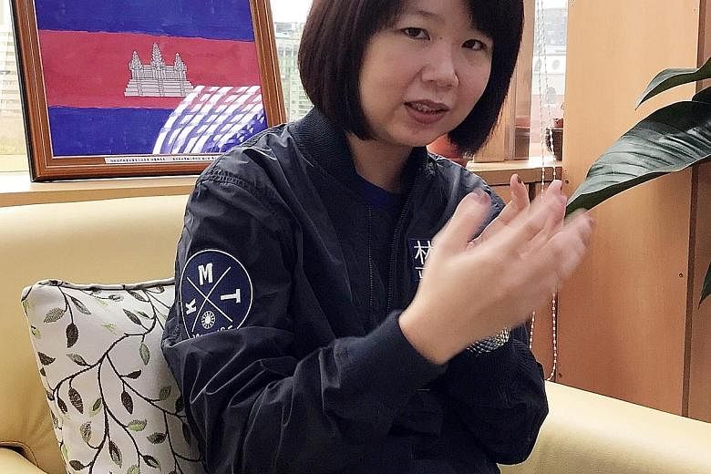 Ms Lin Li-chan arrived in Taiwan from Cambodia in 1997 and raised her two children at her husband's family home in central Changhua county. Since becoming a lawmaker, she has lobbied successfully for restrictions to be eased for foreign spouses to be
