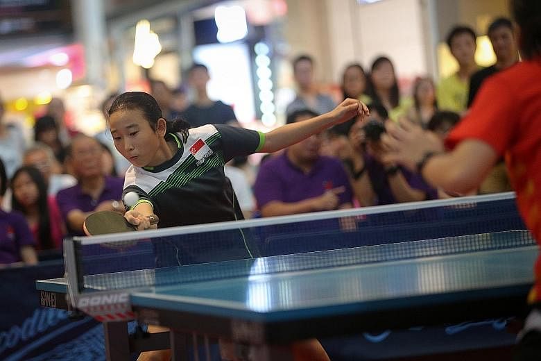 Zhou Jingyi from Nanyang Primary won the Primary 5-6 girls' singles title and aims to make it to the national team one day. May has been a good month for her, as she won two events in Bangkok earlier.