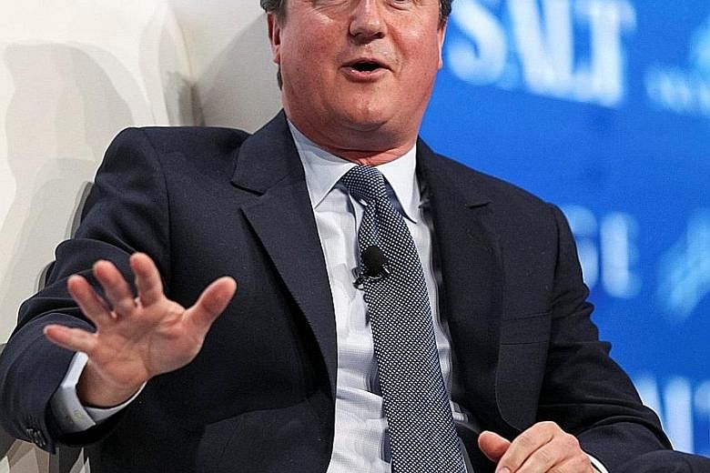 Former British premier David Cameron was known to play video game Angry Birds at the end of a long day.