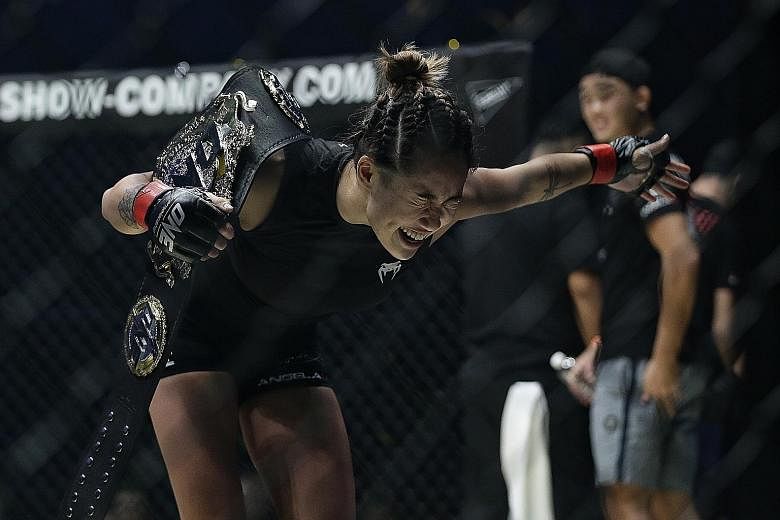 Angela Lee, who retained her One Championship atomweight title against Istela Nunes last Friday, is expected to fight again this year.