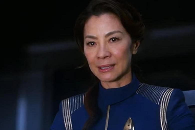 Michelle Yeoh plays a high-ranking officer in Star Trek: Discovery.