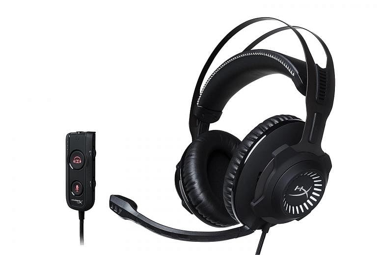 The HyperX Cloud Revolver S gaming headset is sleek but does not come cheap.