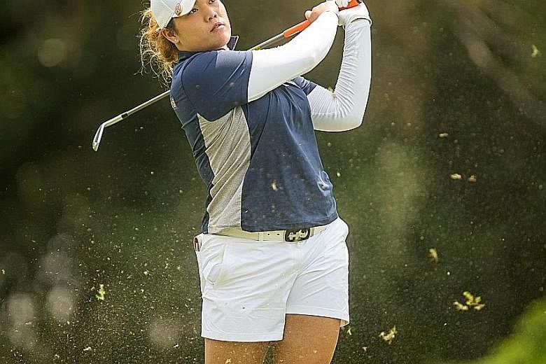 Ariya Jutanugarn, 2016 LPGA Player of the Year, in the Volunteers of America Texas Shootout in April where she tied for ninth.
