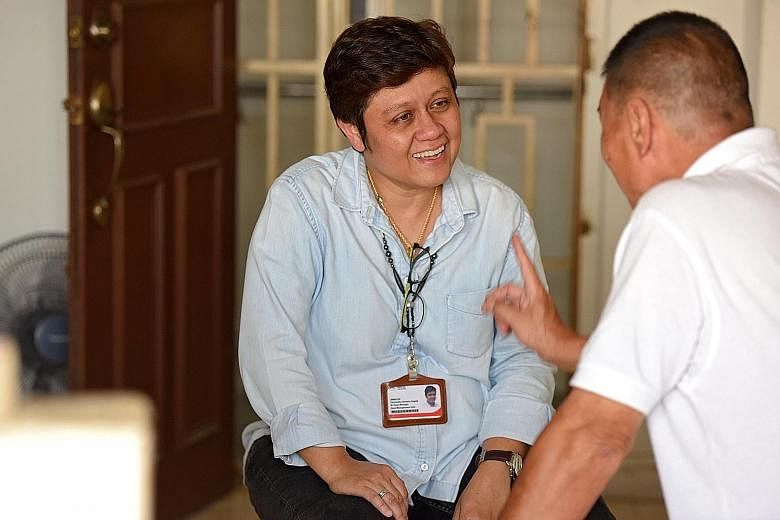 Ms Gemma Angela Fernandez finds joy in helping patients re-integrate into the community.