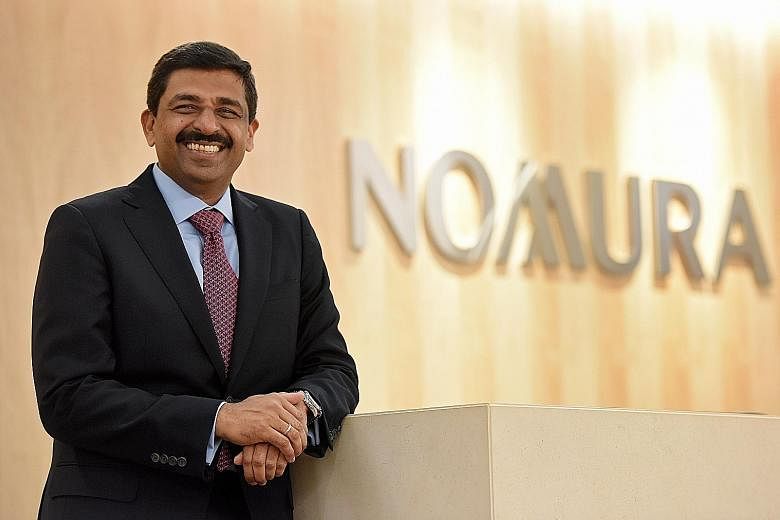 Mr Vikas Sharma, who is based in Singapore and Hong Kong, will oversee Nomura's wholesale business, which consists of its global markets and investment banking divisions.