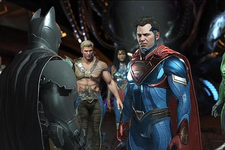 In Injustice2, the story continues with Batman attempting to restore order after Superman is imprisoned.