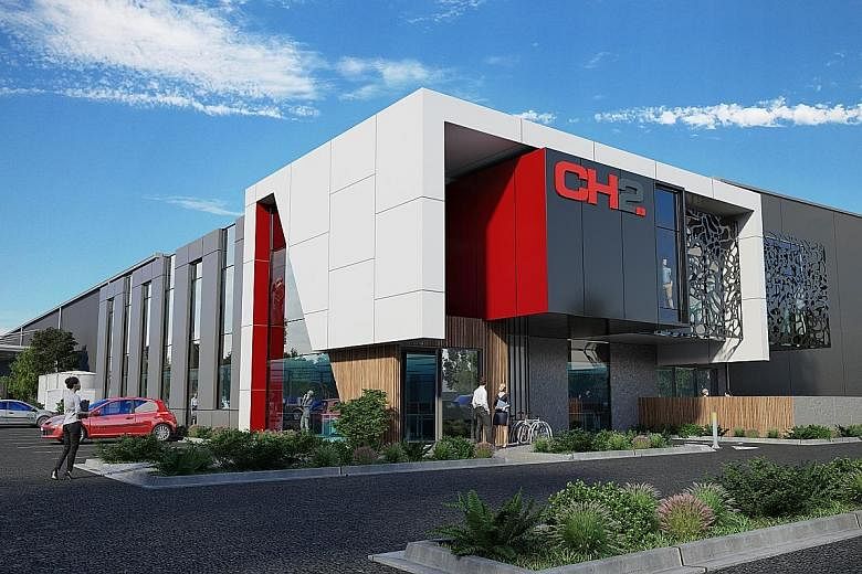 The seven industrial properties in Australia that FLT is buying include 17 Hudson Court, which is still under development, in Melbourne. The property's key tenant is Clifford Hallam Healthcare, or CH2.
