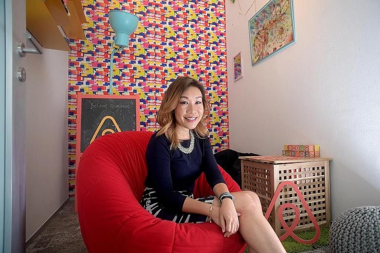 Ms Robin Kwok, Airbnb country manager for South-east Asia, Hong Kong and Taiwan, said the firm is "very optimistic" that short-term rentals here will be legalised.