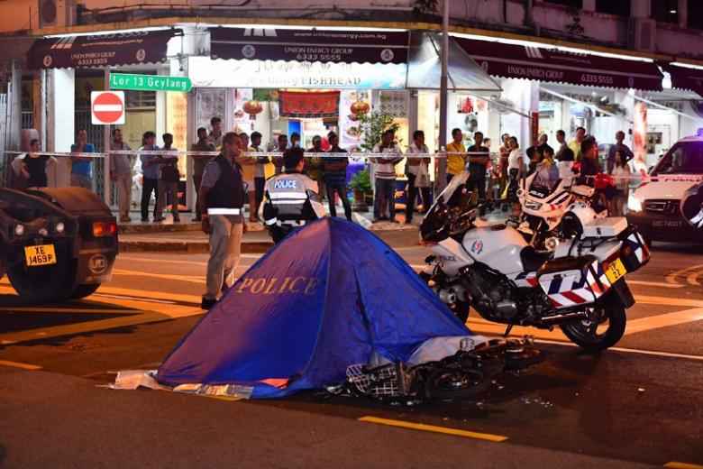 Ebike rider killed in accident with prime mover at Geylang The