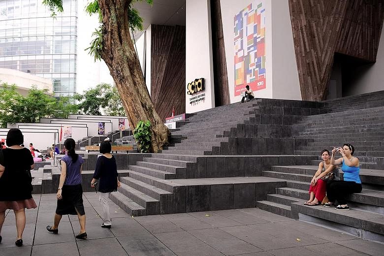 The School of the Arts campus in Orchard Road. With the centrepiece of Singapore's future economic strategy being creativity and innovation, the question is whether we should have a mini Sota in every school, says the writer.