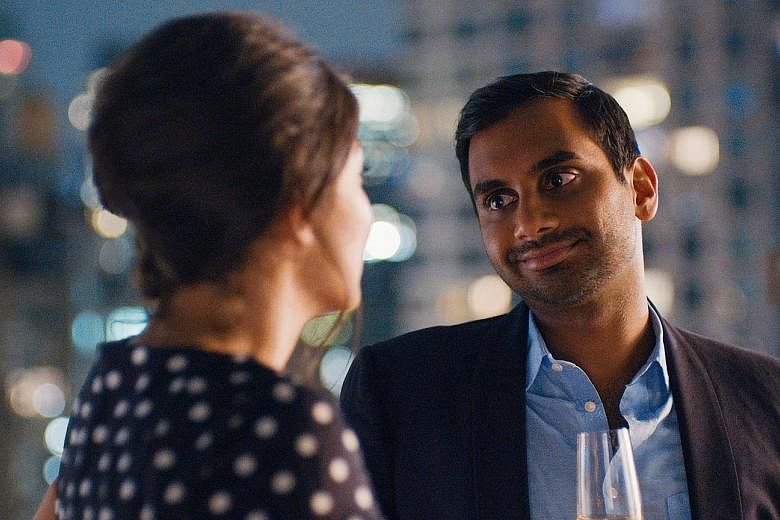Aziz Ansari's (right) role as the romantic lead in Master Of None surprised many critics and viewers. But the actor and his collaborator, Alan Yang, say they were just writing about their own lives.