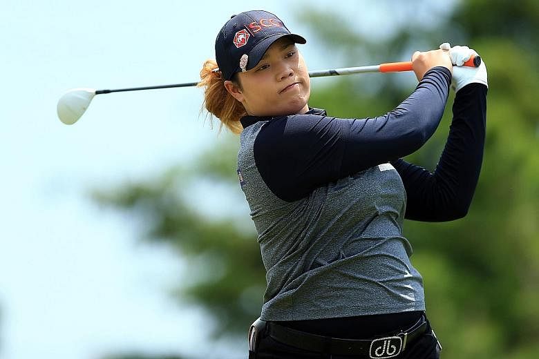 Ariya Jutanugarn of Thailand in action at last week's Manulife LPGA Classic, which she won to confirm her world No. 1 spot.