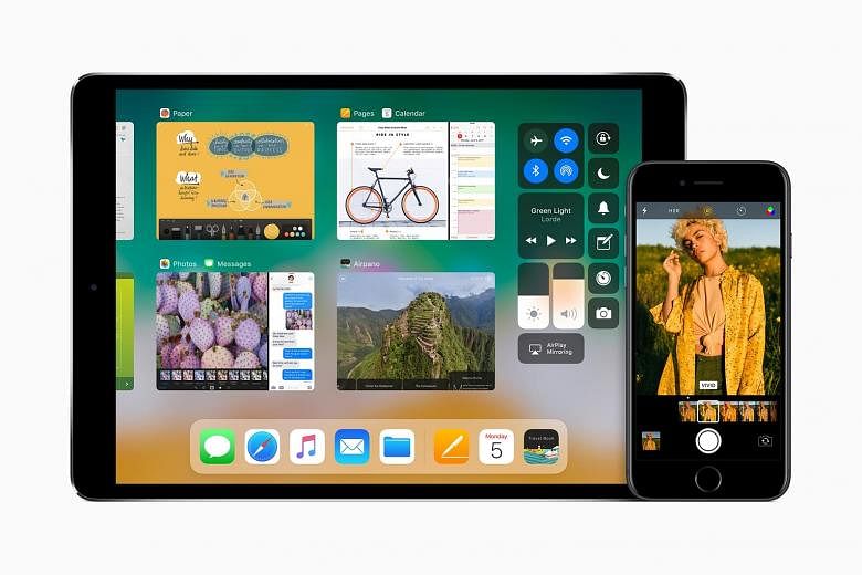 Among iOS 11's new features are the Live Photos new effects, Siri's multi-language prowess and improved Notes functions.