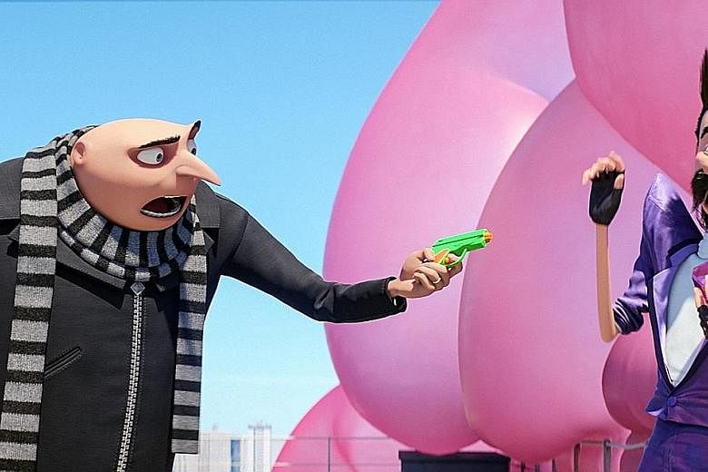 Gags litter Despicable Me 3.
