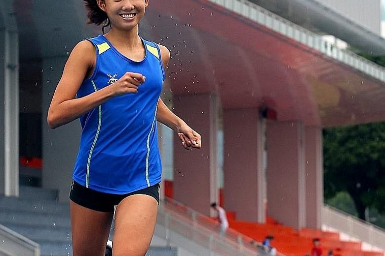 Singapore national triathlete Christy Suriadi (above) has been nominated to take part in the Kuala Lumpur SEA Games in place of Winona Howe, who was dropped as she failed to submit a proper training plan to TAS.