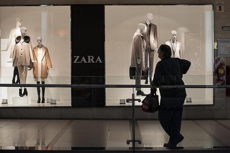 Inditex has adopted one of the retail industry's most advanced inventory- tracking systems across all Zara stores, which make up two-thirds of group sales. It also launched Zara online in Singapore, Malaysia, Thailand and Vietnam.