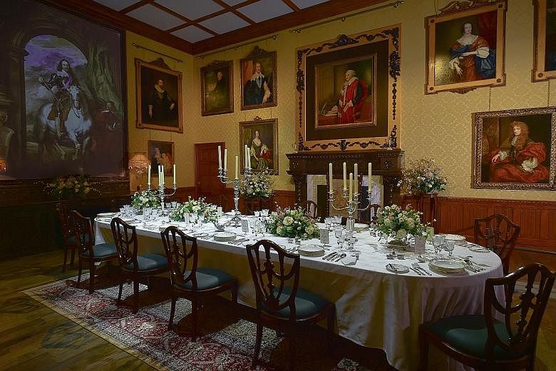The kitchen and dining room are some of Downton Abbey's spaces that have been duplicated to a T.
