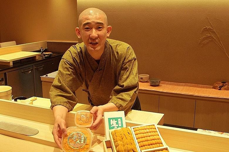 Upscale sushi restaurant Sushi Kimura's chef-owner Tomoo Kimura.