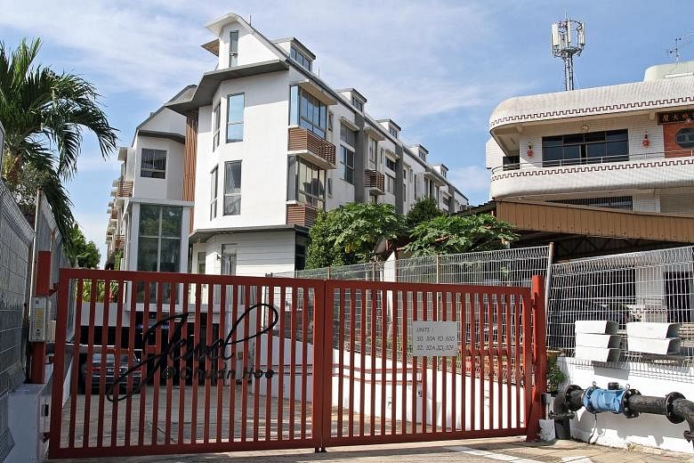 Ms Olive Tai currently owns a landed property in Serangoon Gardens which has three bedrooms and a swimming pool.