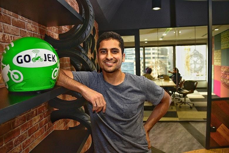 Go-Jek vice-president of data science Misrab Faizullah- Khan said while the Indonesian firm remains focused on its home market, it has "not ruled out a regional game plan for the future". The firm has 20 employees at its Singapore office at AXA Tower