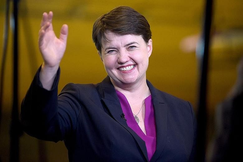 Many see Ms Ruth Davidson as a future British prime minister but her biggest contribution may be to keep a united UK by remaining in Scotland, where she is the only person able to deflate the SNP.