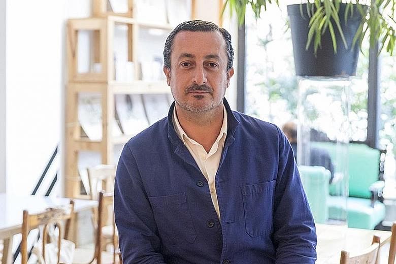 Lebanese activist Kamal Mouzawak (above) started Tawlet restaurant in Beirut where cooks from different areas in Lebanon present regional specialities.