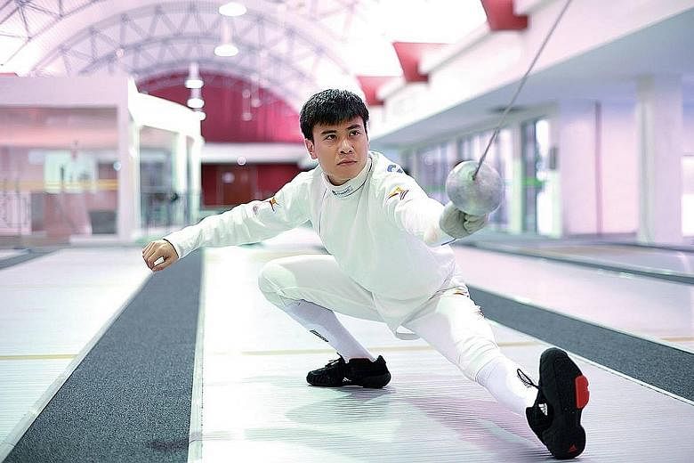 National epee fencer Samson Lee is the first Singaporean to be elected to the Fencing Confederation of Asia Athletes' Commission.