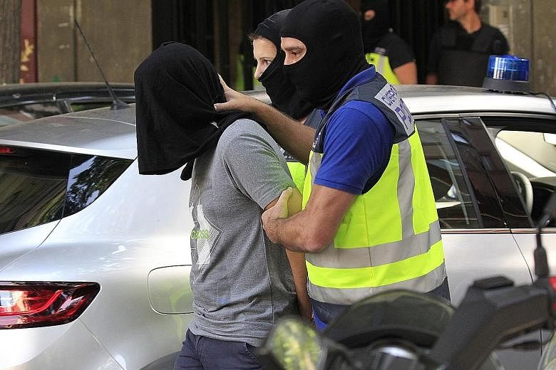 In Spain, a 32-year-old "highly radicalised" Moroccan was arrested on Tuesday in a dawn raid in central Madrid.