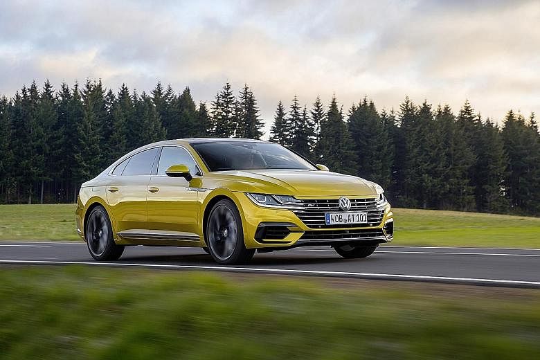The striking Arteon offers a smooth performance and its dashboard's ergonomics is first-class.