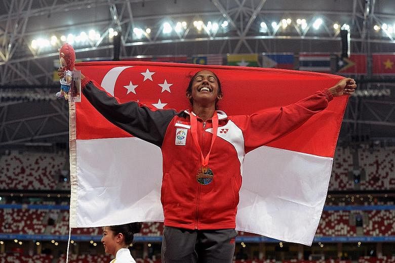 Shanti Pereira's 200m gold was one of the highlights of the 2015 SEA Games in Singapore. However, her preparations for her title defence have been marred by officials' bickering.