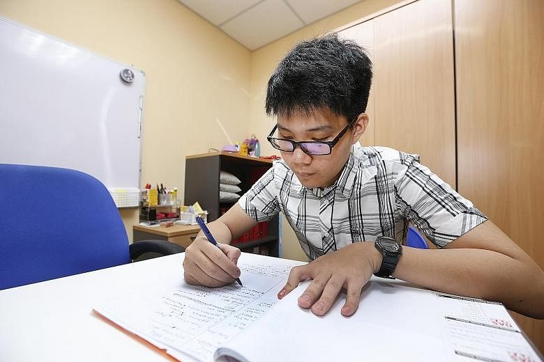 Temasek Polytechnic student Gerald Soh, 17, says the HeadsUp programme has helped him better manage his time during a school day by teaching him to plan how to handle a task, as well as to monitor and evaluate how it has been executed.