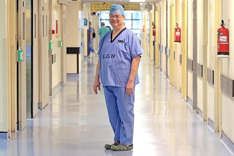 A conversation with a patient made Dr Chan Yew Weng realise that he himself was, at 37 then, not too young nor inexperienced to head his department.