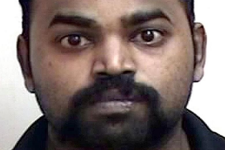 Kumaresan Raman was sentenced to two years' jail and six strokes of the cane yesterday.