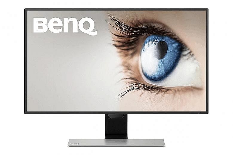 The BenQ EW2770QZ has an option to make the screen look warmer gradually over time, after continuous usage, to reduce eye discomfort.