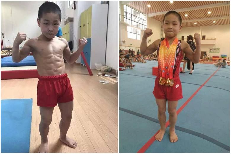 Viral Story: This 7-year-old boy in China has better 8-pack abs than most  of the men! Check pictures – India TV