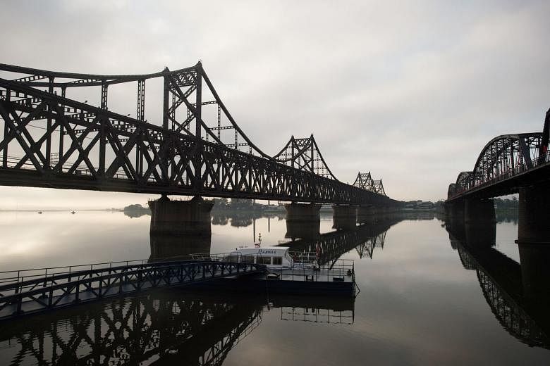 The "friendship bridge" on the Yalu River connects North Korea's Sinuiju town and China's Dandong border city. The Trump administration needs to think carefully about what it is willing to give up in its relationship with China if there is to be any 