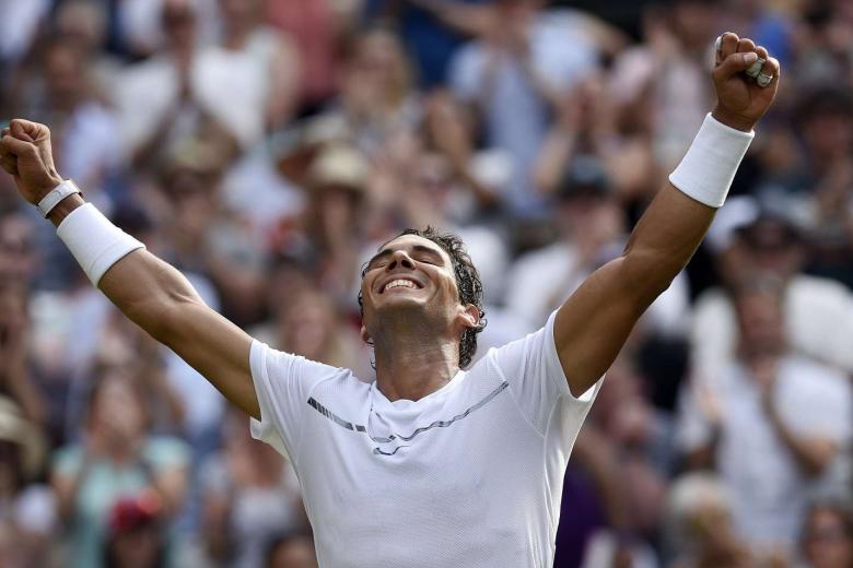 Tennis Nadal into Wimbledon last 16 The Straits Times