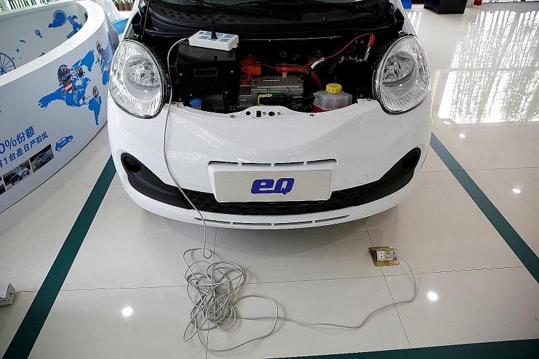 China sold 300,000 electric cars last year and more than five million are expected to be on the road by 2020.