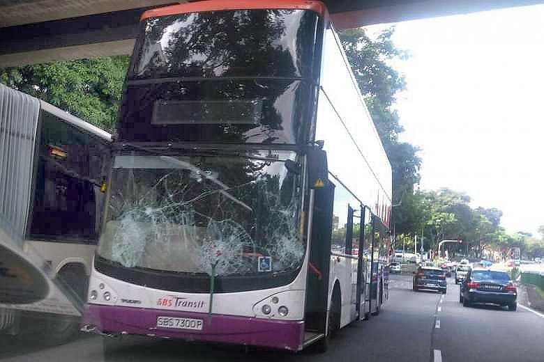 The service 72 bus had been travelling along Yio Chu Kang Road at around 10am yesterday when the bus captain "suddenly felt dizzy for a few seconds". He then recovered and stopped the bus. No passenger was hurt.