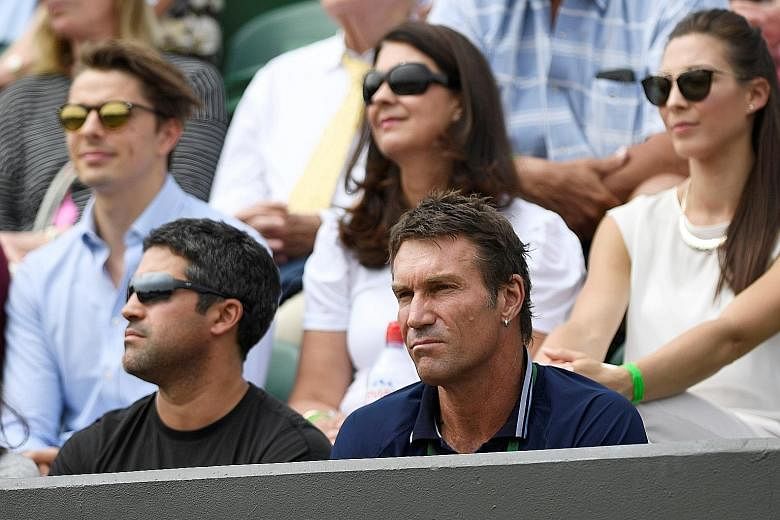 Pat Cash became Coco Vandeweghe's coach in the lead-up to Wimbledon and she has put up a sterling show so far.