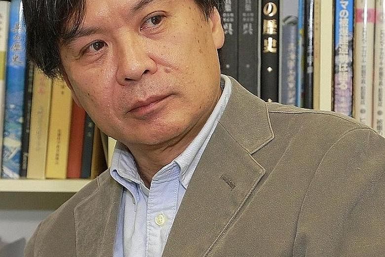Film-maker Sunao Katabuchi (above) co-wrote the script for In This Corner Of The World, about the life of an ordinary young woman, Suzu, in wartime Japan.