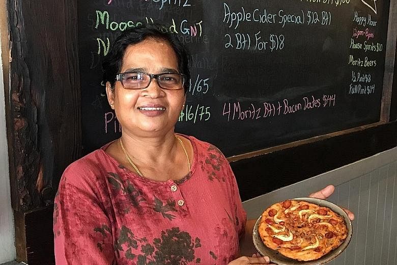 Mrs Gina Rajan's new creations for the collaboration include the Vadai Pizza.