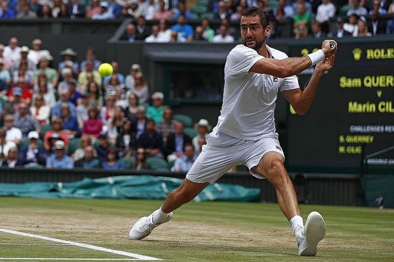Regardless of who he meets in tomorrow's final, Marian Cilic says he is focused on playing his own game.