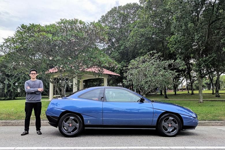 Mr Kelvin Aw drives the 1996 Fiat Coupe daily and its odometer reads in excess of 234,000km.