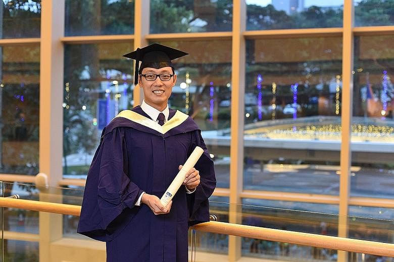 Mr Joseph Yang was on the Dean's List for exceptional students throughout his four years in university.