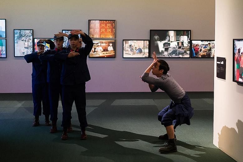 Shaman/ Peasants - Dance Of The Barefoot Guardians by dance company Arts Fission is a response to an exhibition of photographs and films on China in the 1980s and 1990s by German artist Ulrike Ottinger.