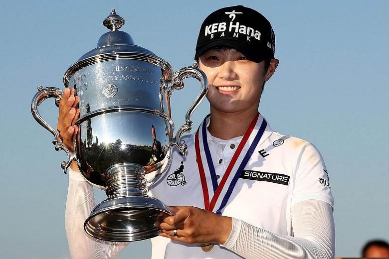 Golf: South Korea's Park Sung Hyun wins US Women's Open for first Major ...